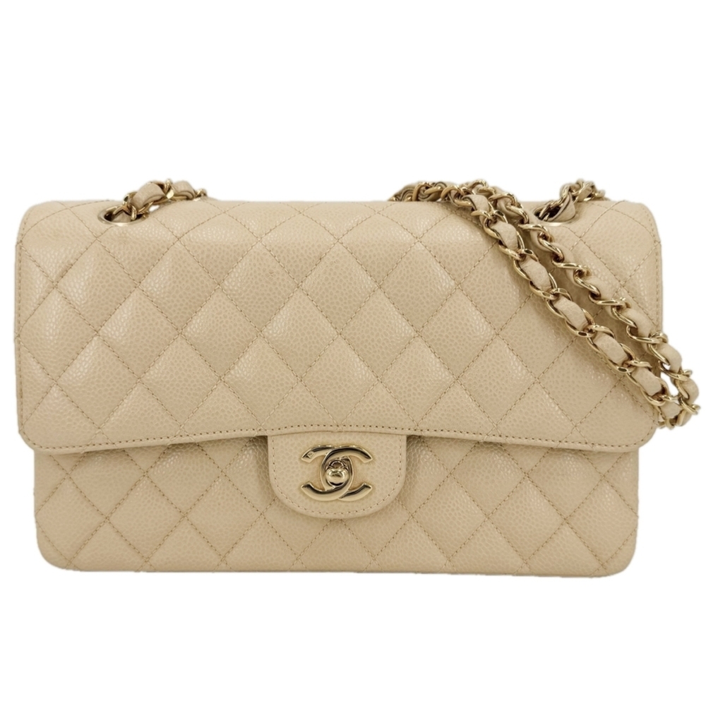 Chanel Matelassé 25 Shoulder Bag for Women, Double Chain, Flap, Bag, Crossbod...